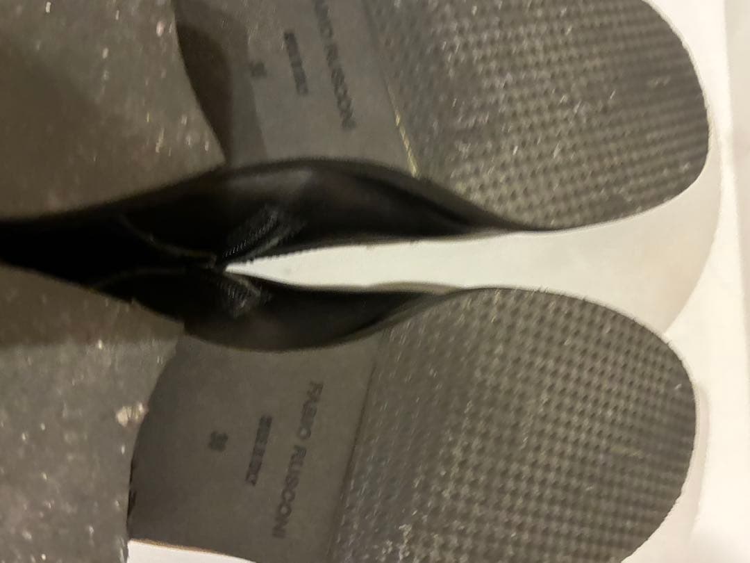 ファビオルスコーニ　レースアップ ブーツ38