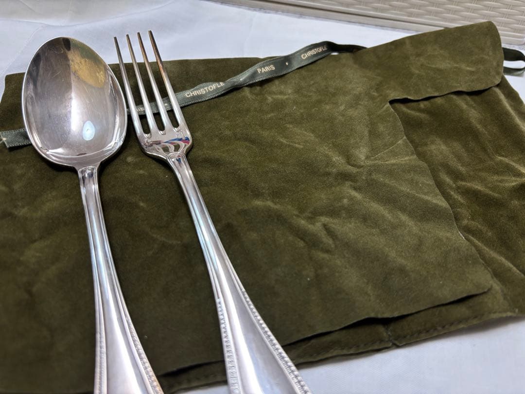 【新品未使用】クリストフル★カトラリーセット12点★スプーン★フォーク