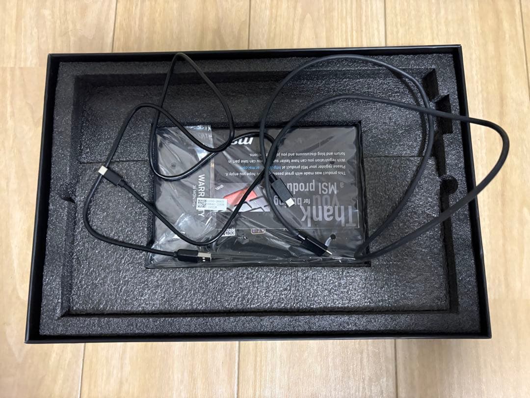 MSI MAG162V モバイルゲーミングモニター 15.6型　3m HDMI