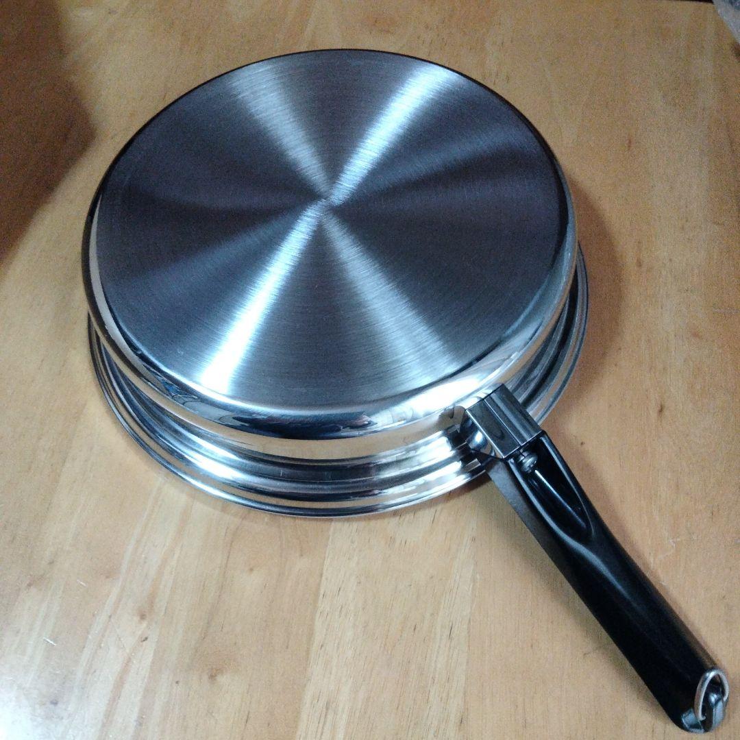 ま*ん様 ★新品未使用 ★ Amway★　ステンレス鍋・フライパンセット