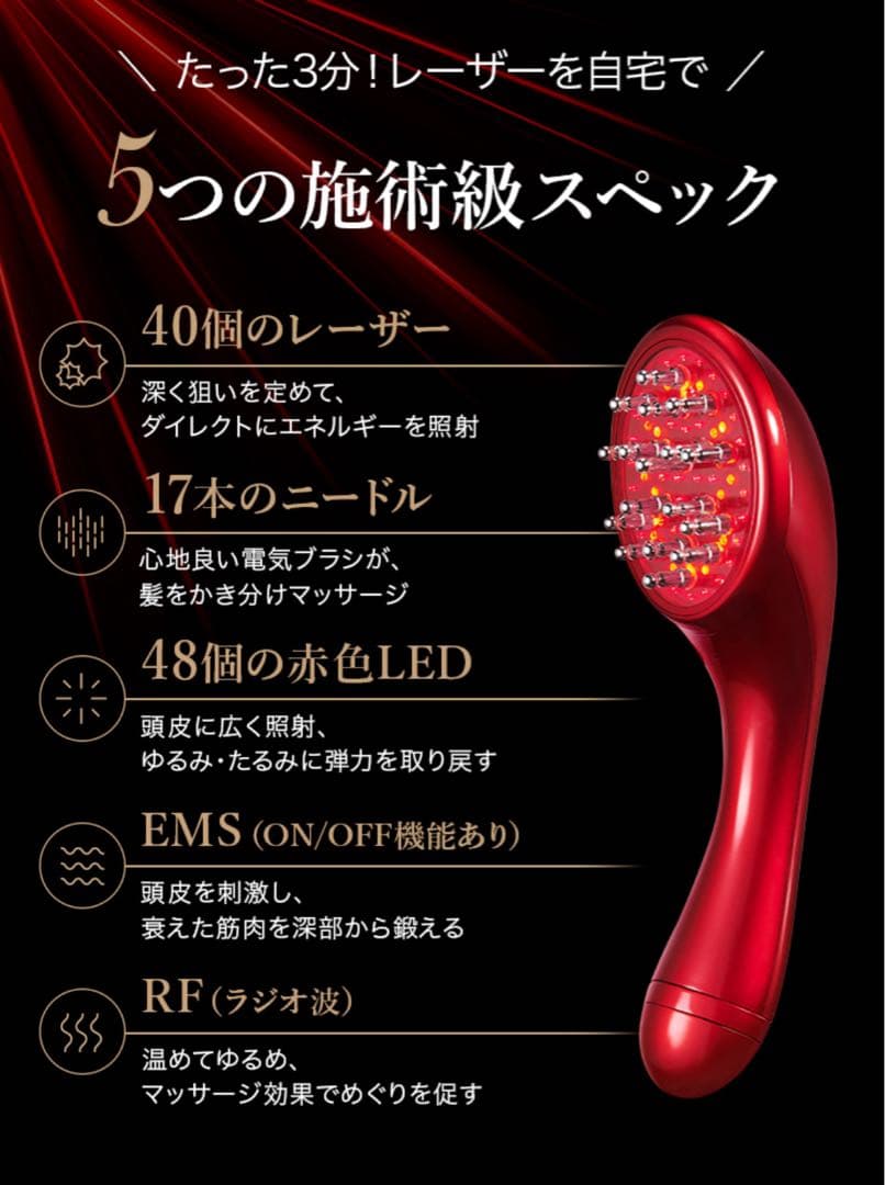 dr keller ドクターケラー ヘアーエナジャイザー 売価75,900円