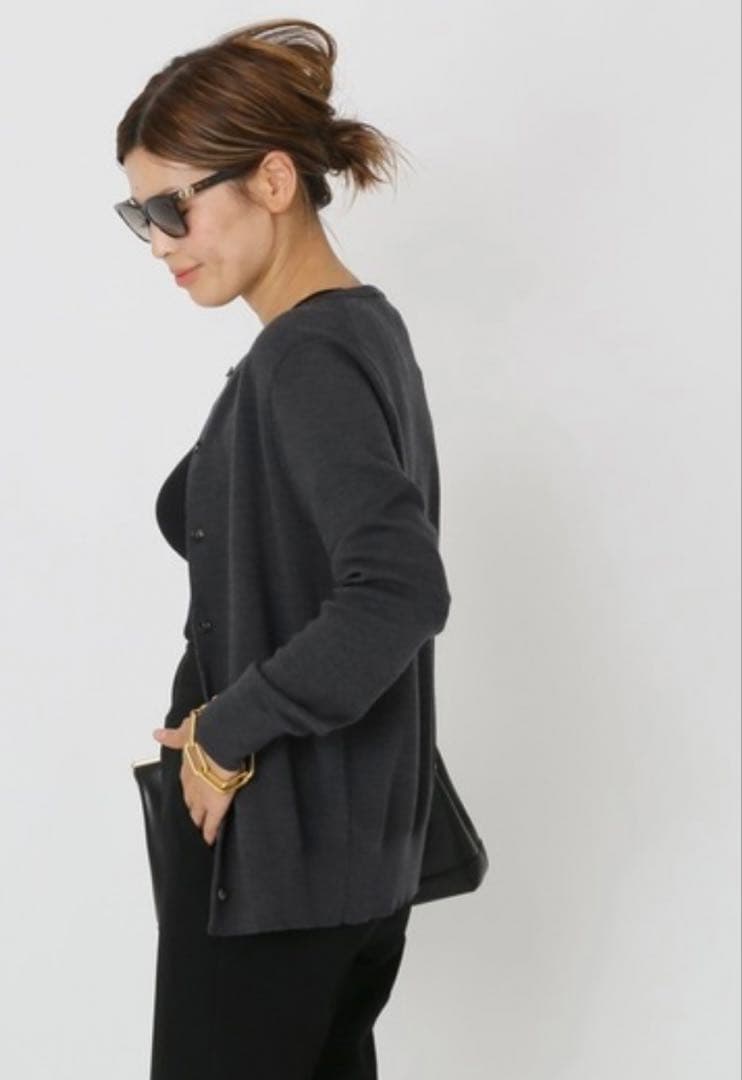 EVERYDAY I LIKE. クルーネック カーディガングレー新品未使用品