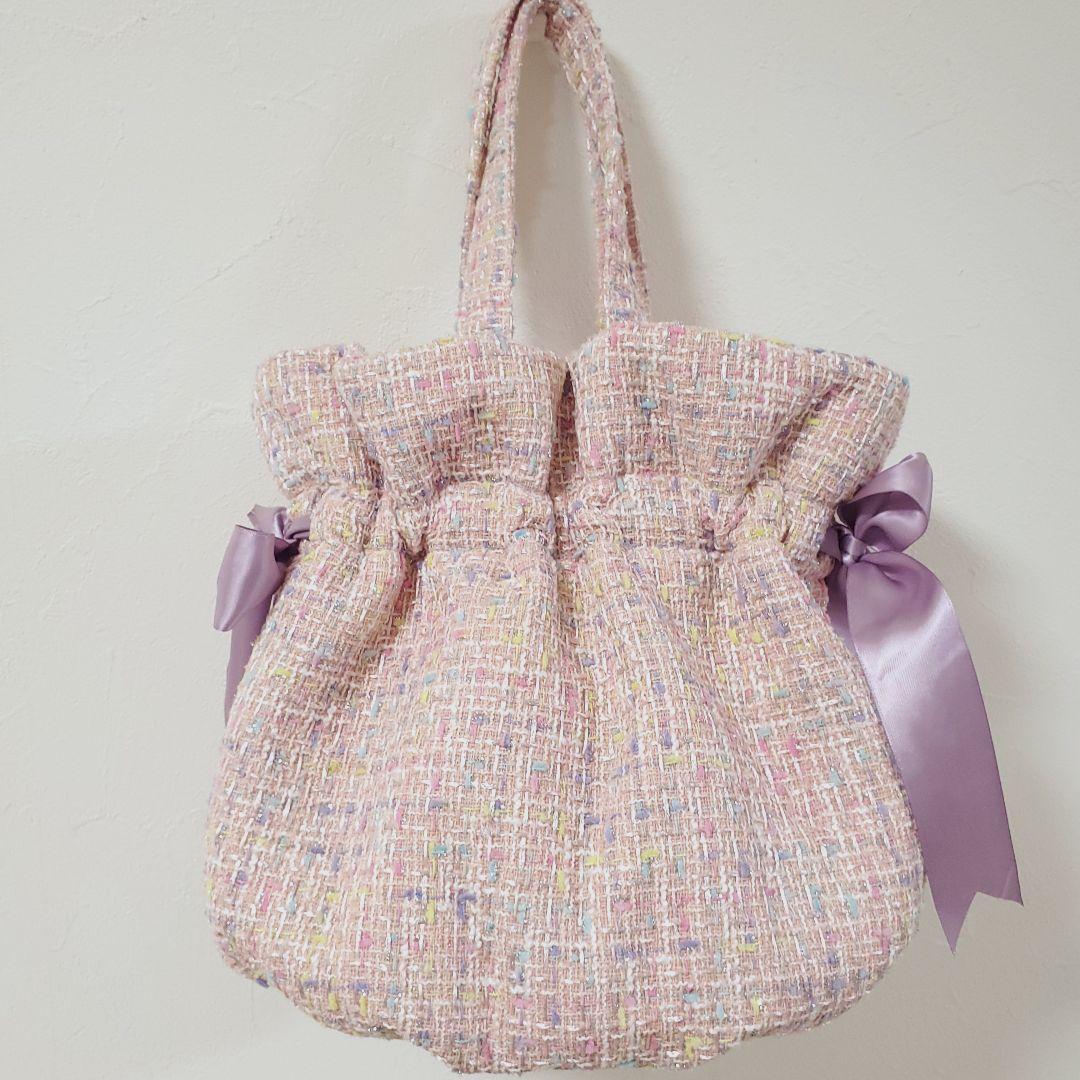 ね*】様 ハンドメイド 丸底巾着 バッグ コヤンイサムチョン ねこ