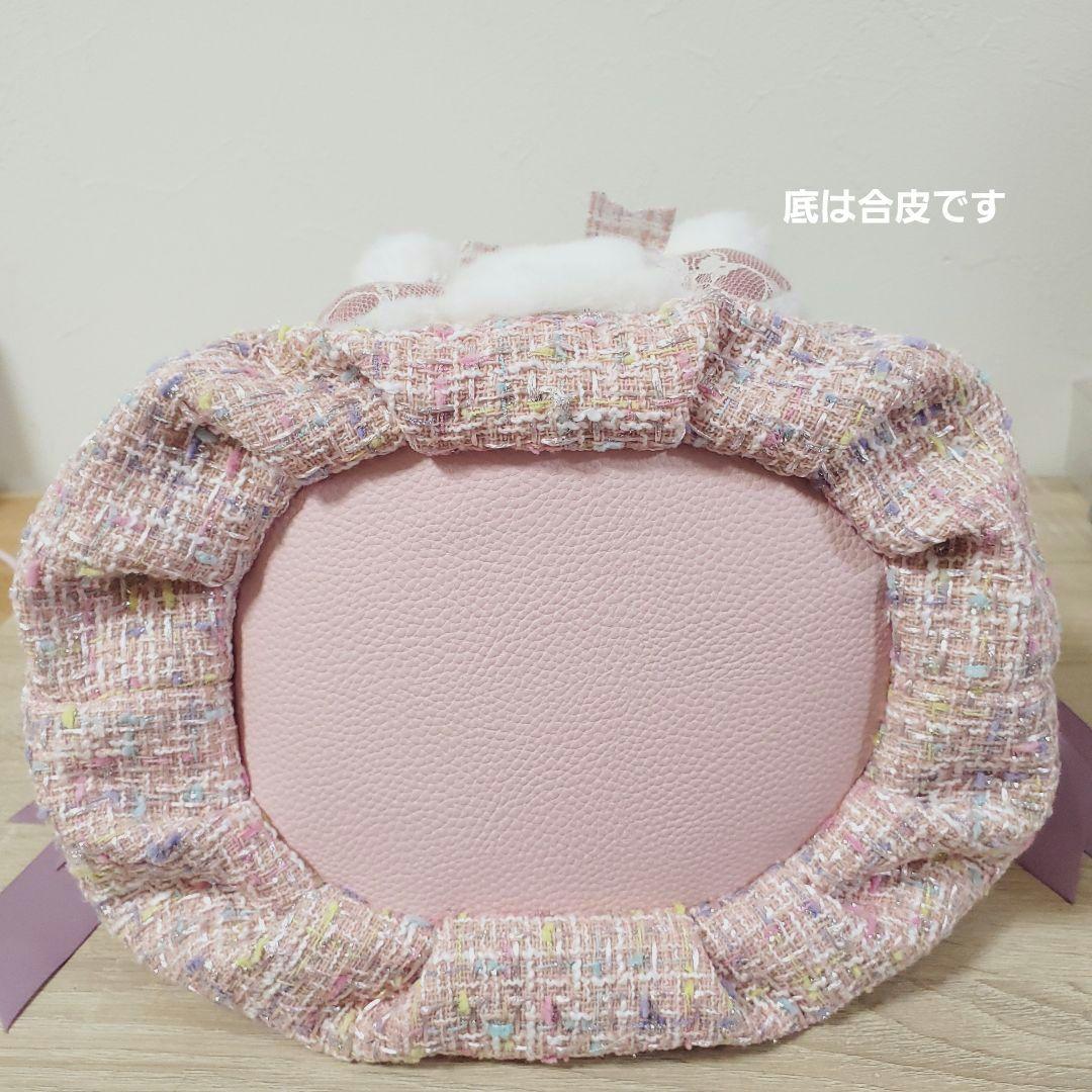 ね*】様 ハンドメイド 丸底巾着 バッグ コヤンイサムチョン ねこ