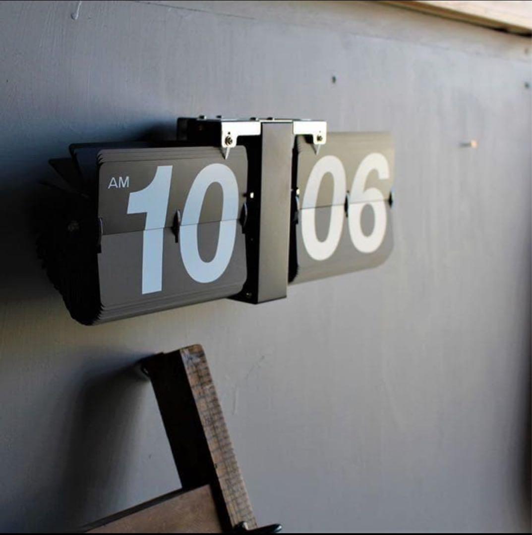 フリップクロック　パタパタ時計 置時計 掛時計