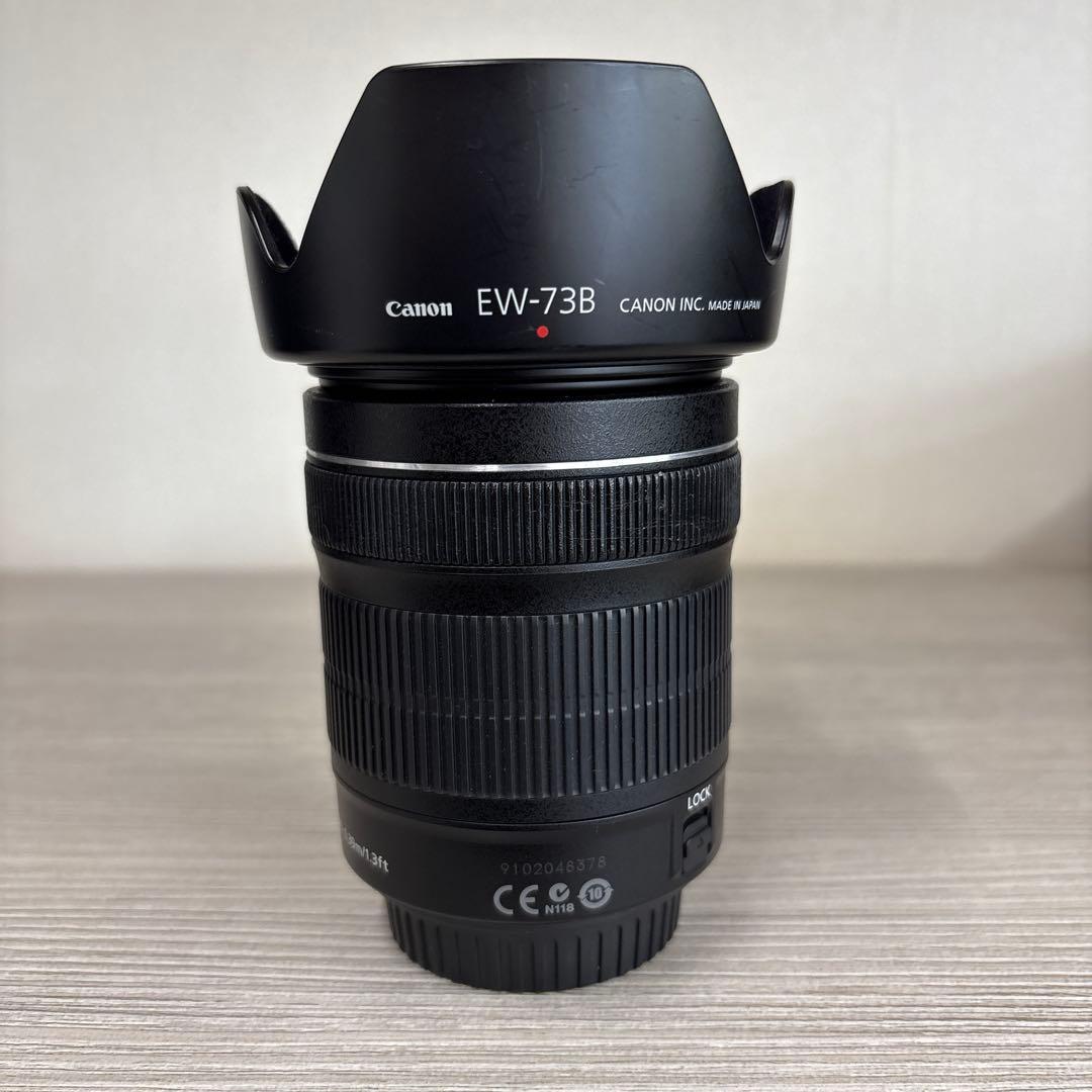 キャノン EF-S 18-135mm ズームレンズ ピントベタ有