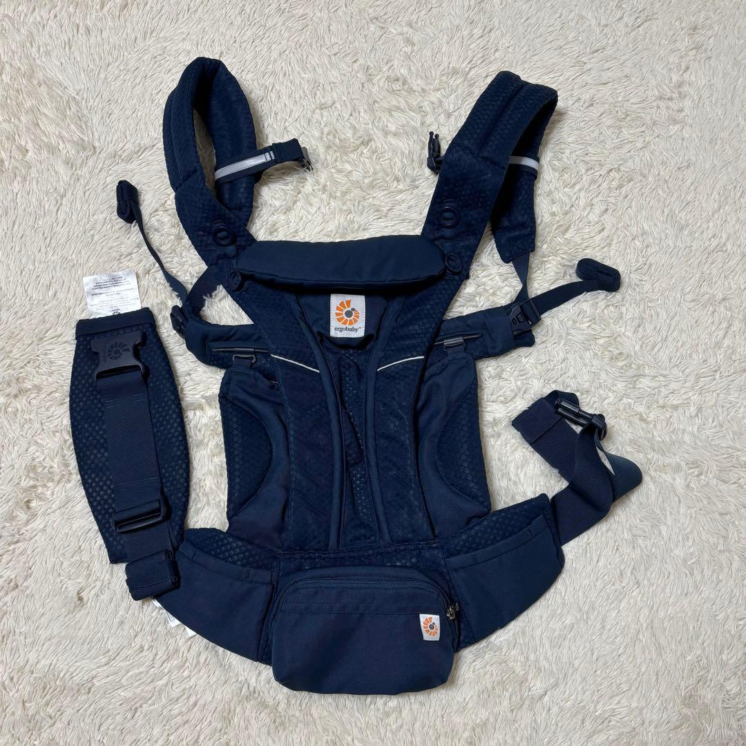 エルゴベビー 抱っこひも OMNI Breeze ミッドナイトブルー