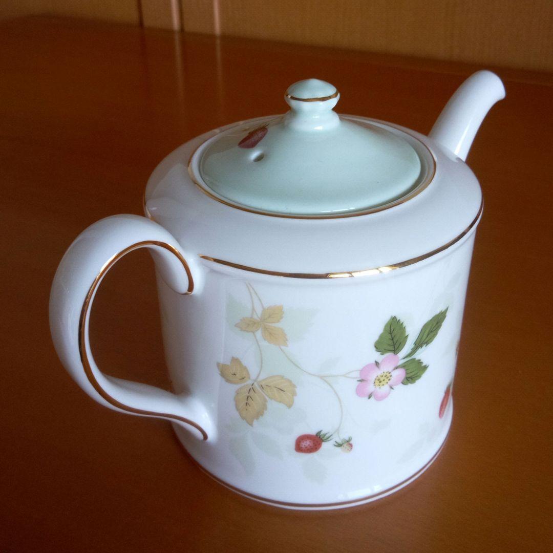 ウェッジウッド ワイルドストロベリー ジャパニーズティーセット