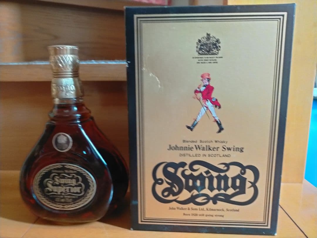 ジョニーウォーカー1970年代初期流通スウィング＆Superior（スーペリア）