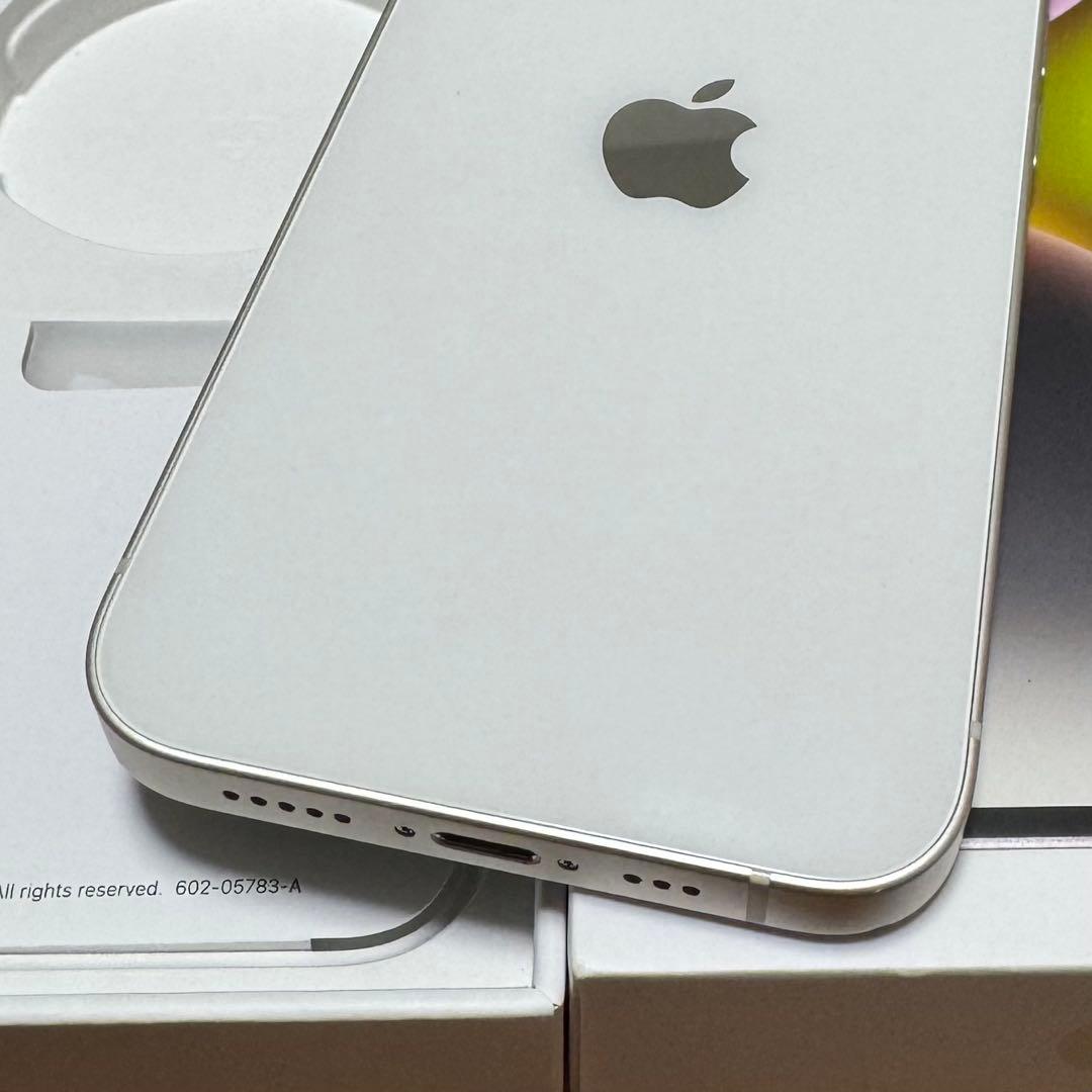 美品 iPhone14 スターライト 128GB バッテリー82% 箱あり
