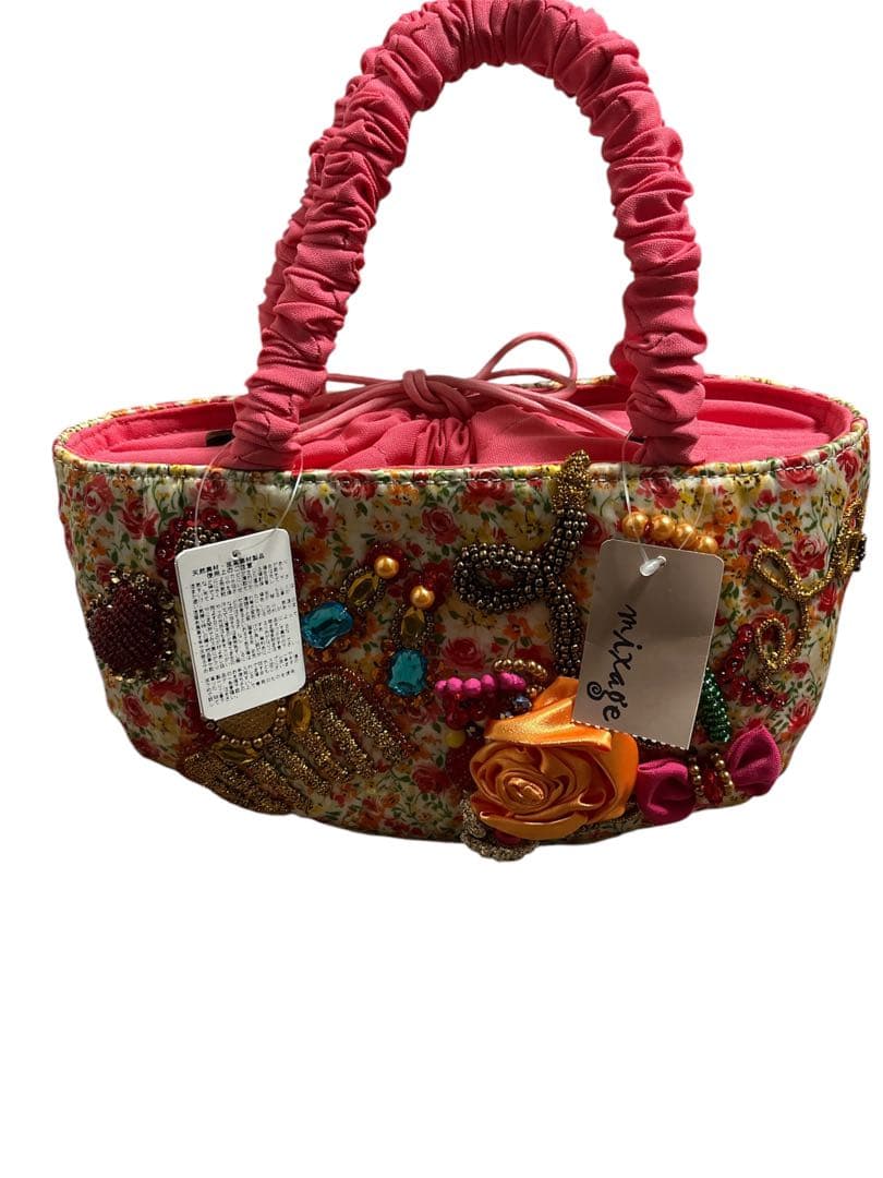 タグつき新品 Mixage カゴバッグ