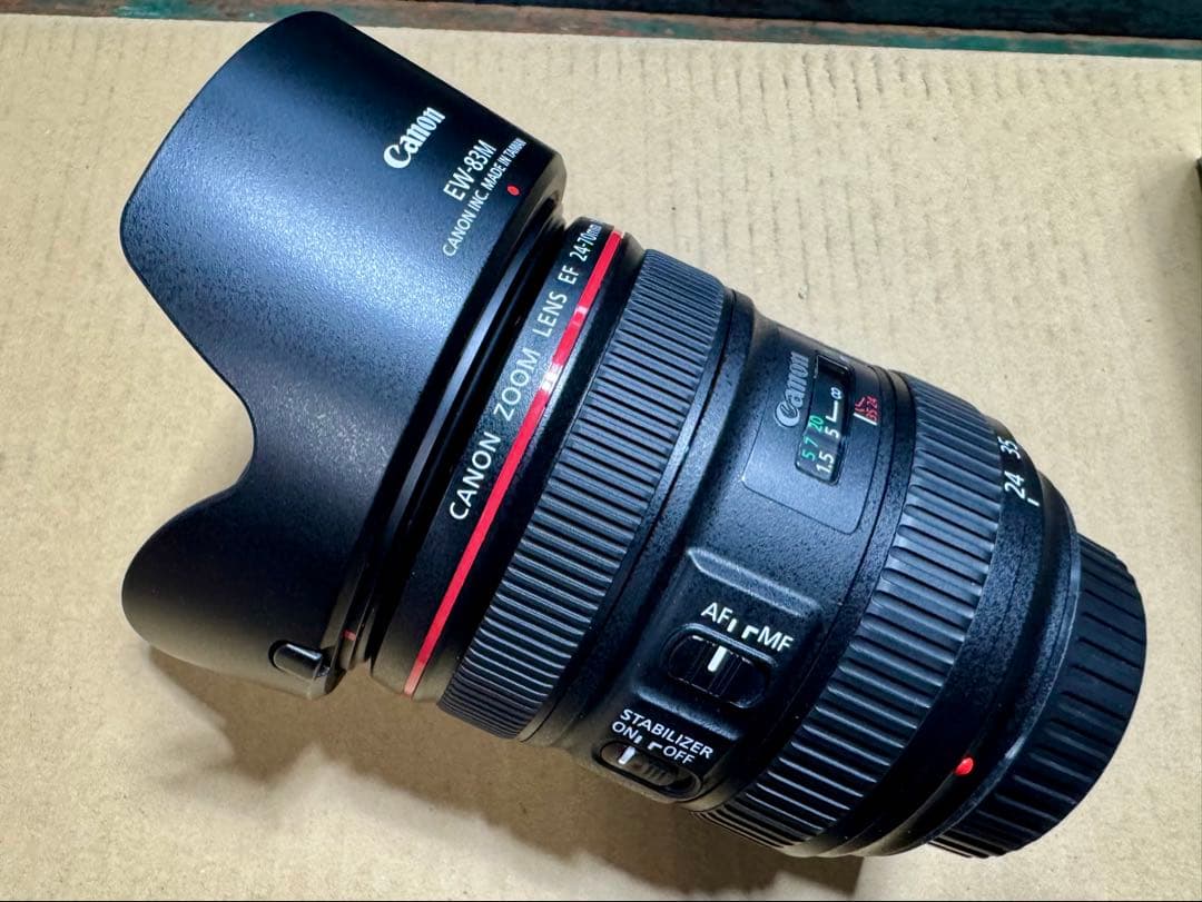 Canon EF 24-70mm f4L IS USM 美品