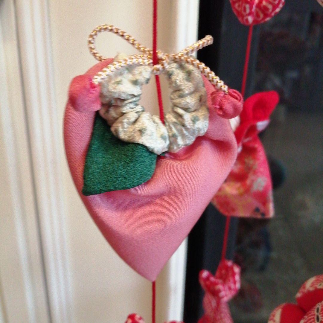 吊るし雛　吊るし飾り　ちりめん細工　　下げもん　ひな祭り