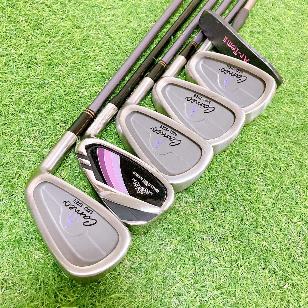 8 テーラーメイド　ルコック　初心者オススメ　ゴルフクラブ　レディースセット