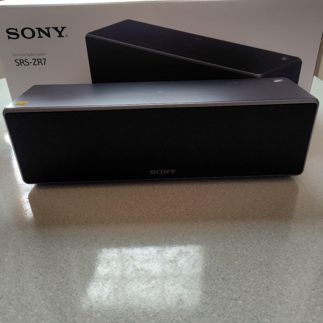 ○極美品／SONY SRS-ZR7 ワイヤレススピーカー ブラック