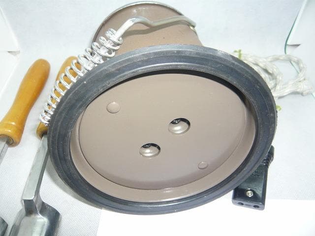 タキイ和裁電化鏝　ランプ付　和裁コテ　和裁こて　タキイ製　鏝２本付