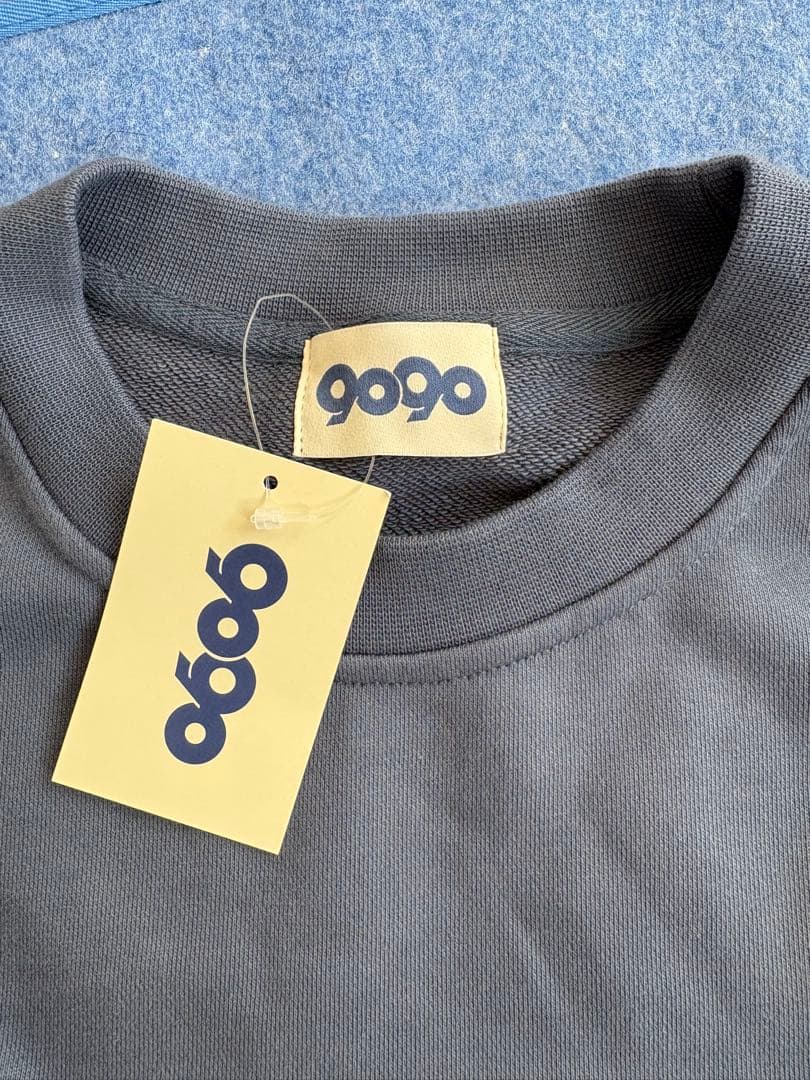 【Hb】【新品に近い！】9090 スウェット スモークブルー Lサイズ