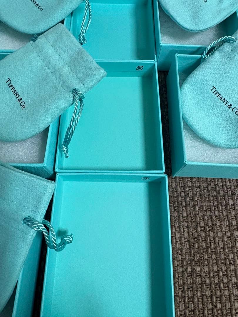 国内現行品　極美品Tiffany ティファニー空箱　巾着袋10セット