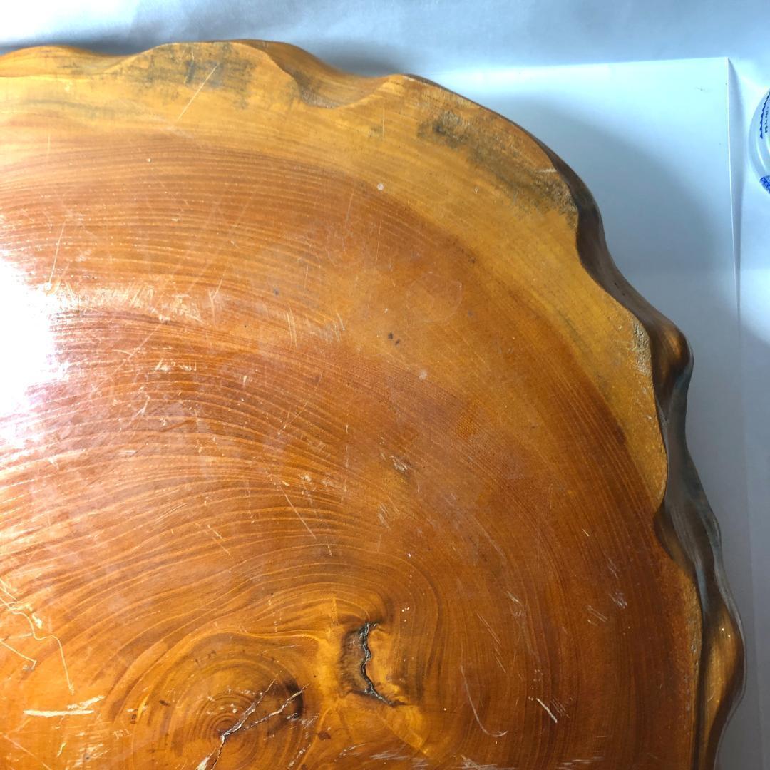 盆栽台、華台　花台　盆栽卓　飾り台　天然木 　53㎝、7.1kg