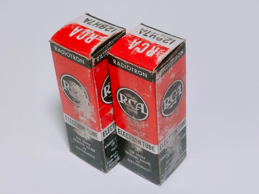 RCA 真空管 12BH7A 未使用に近い 2本セット