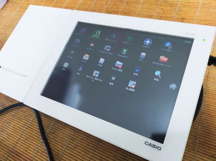 カシオレジスター　VX-100　最上タッチ操作　Android　301000