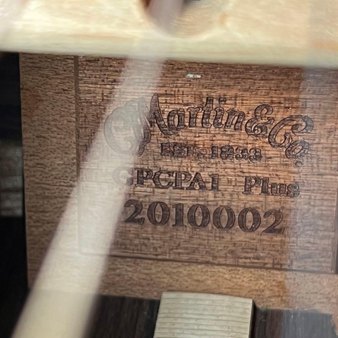 【希少品】縦ロゴ Martin GPCPA1 Plus エレアコ