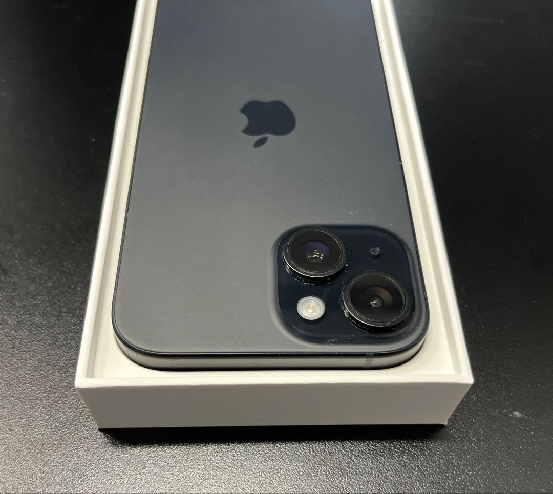 【美品】iPhone15 128GB SIM無 87% 箱付 初期化5000円引