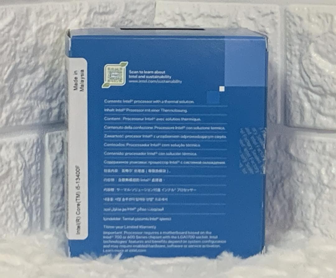 Intel Core i5-13400F 10コア16スレッド最大4.6GHz