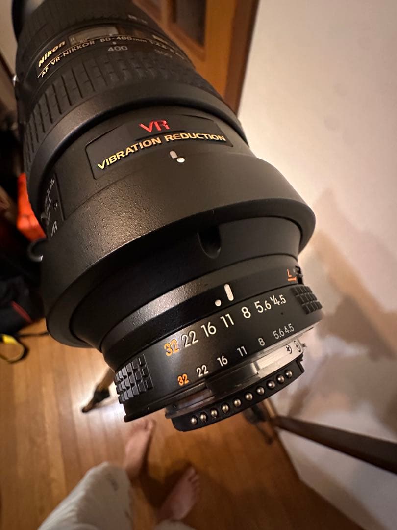 Nikon AF VR Nikkor 80-400mm F4.5-5.6D動作◎