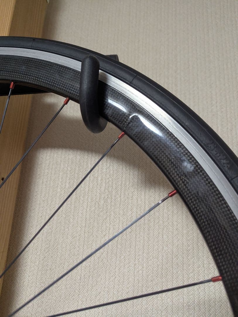 カーボン・アルミコンポジット セミディープホイール（前後セット）