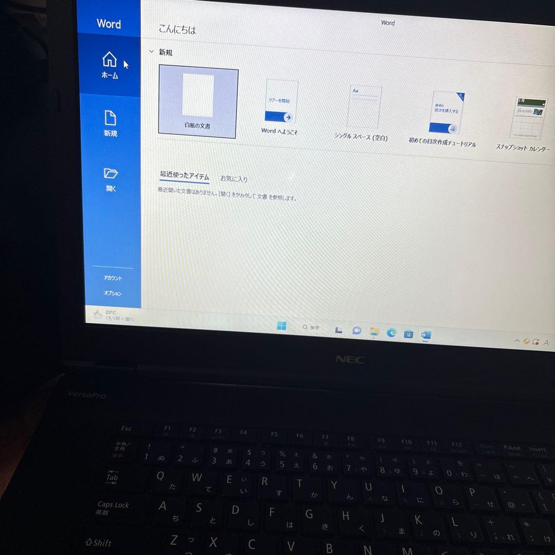 NEC ノートPC ブラック マウス・ACアダプター、（黒のカバン・DVD）付
