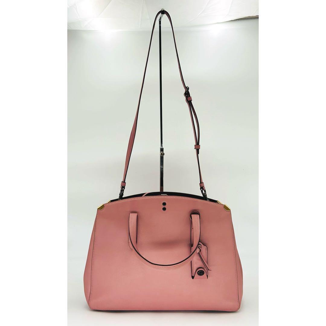 COACH コーチ ローグ グラブタンレザー 2wayバッグ 22821