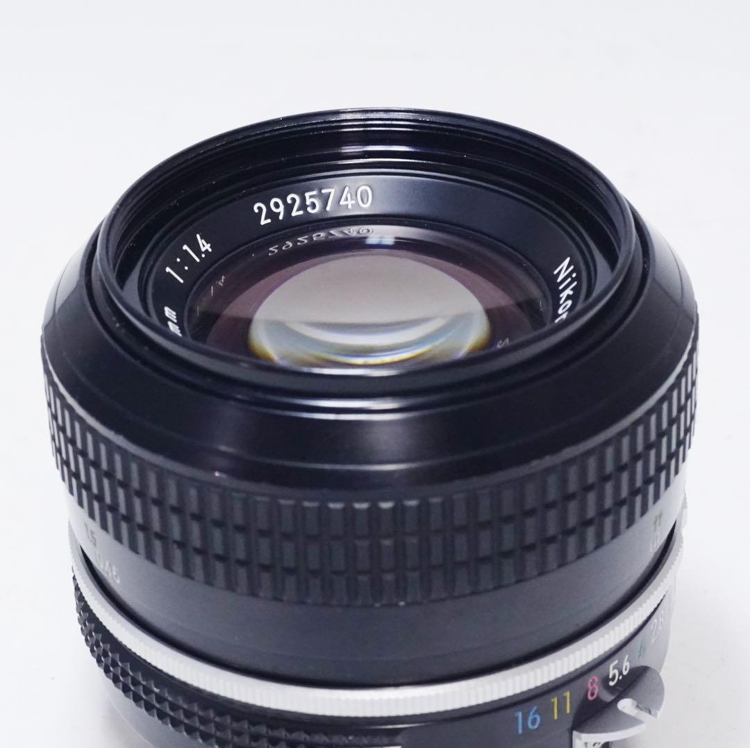 美品 Nikon Ai NIKKOR 50mm f1.4 単焦点レンズ
