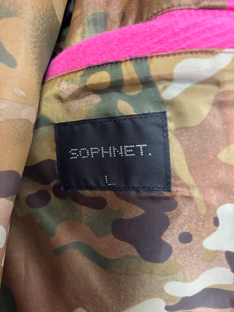 SOPHNET. ダッフルコート ピンク