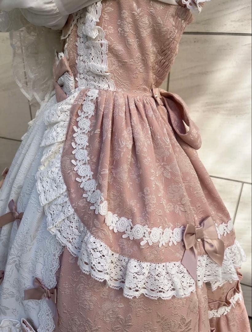 axes femme Chalmiereブリリアントローズジャンスカ（ピンク）