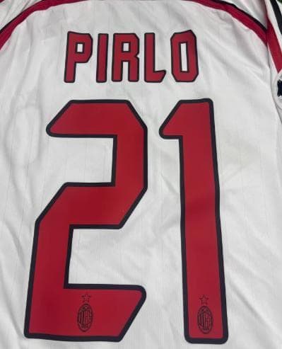 06/07 ACミラン アウェイ 21番 アンドレア・ピルロ 長袖 ユニフォーム