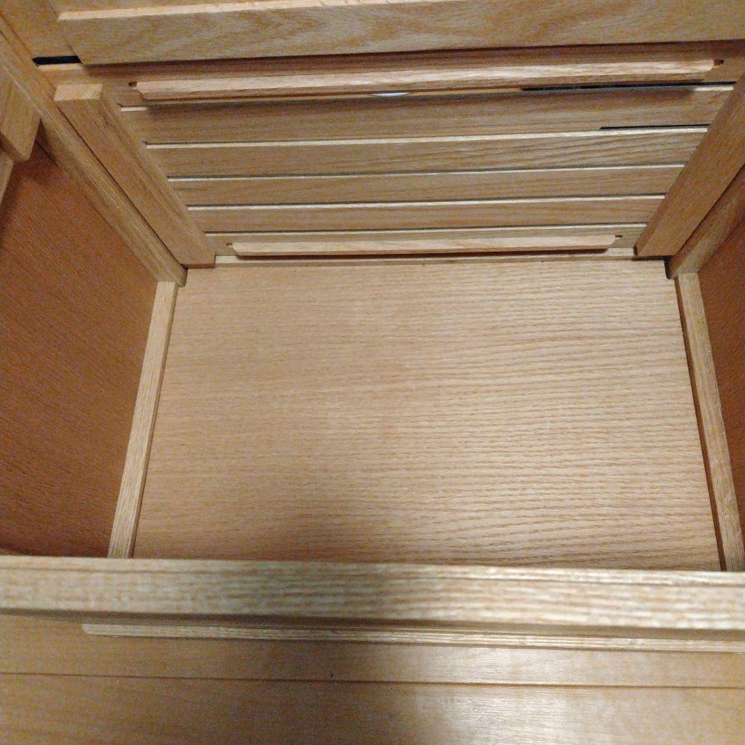 ikiki シェルフコンテナ M オーク