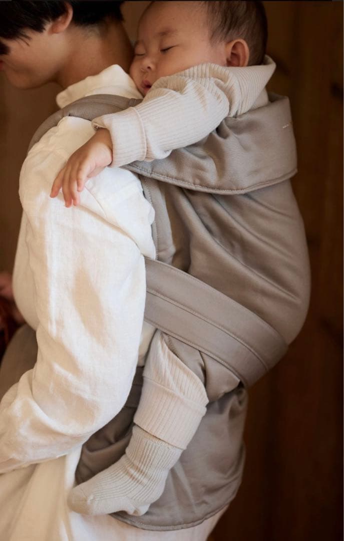 グレー 抱っこ紐 gran mocco グランモッコ