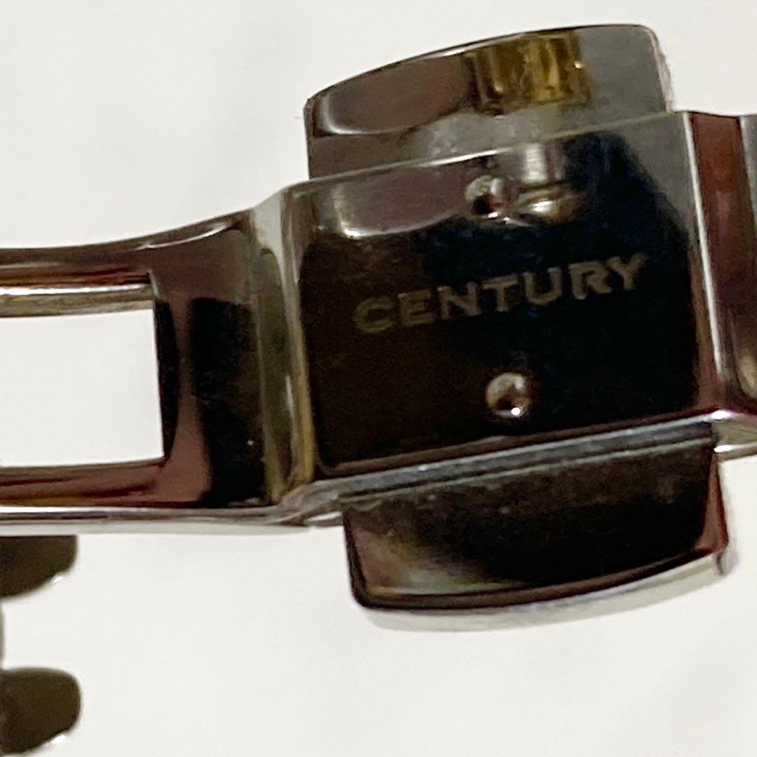 極美品 CENTURY センチュリー 時計 ウォッチ シルバー ダイヤ 高級