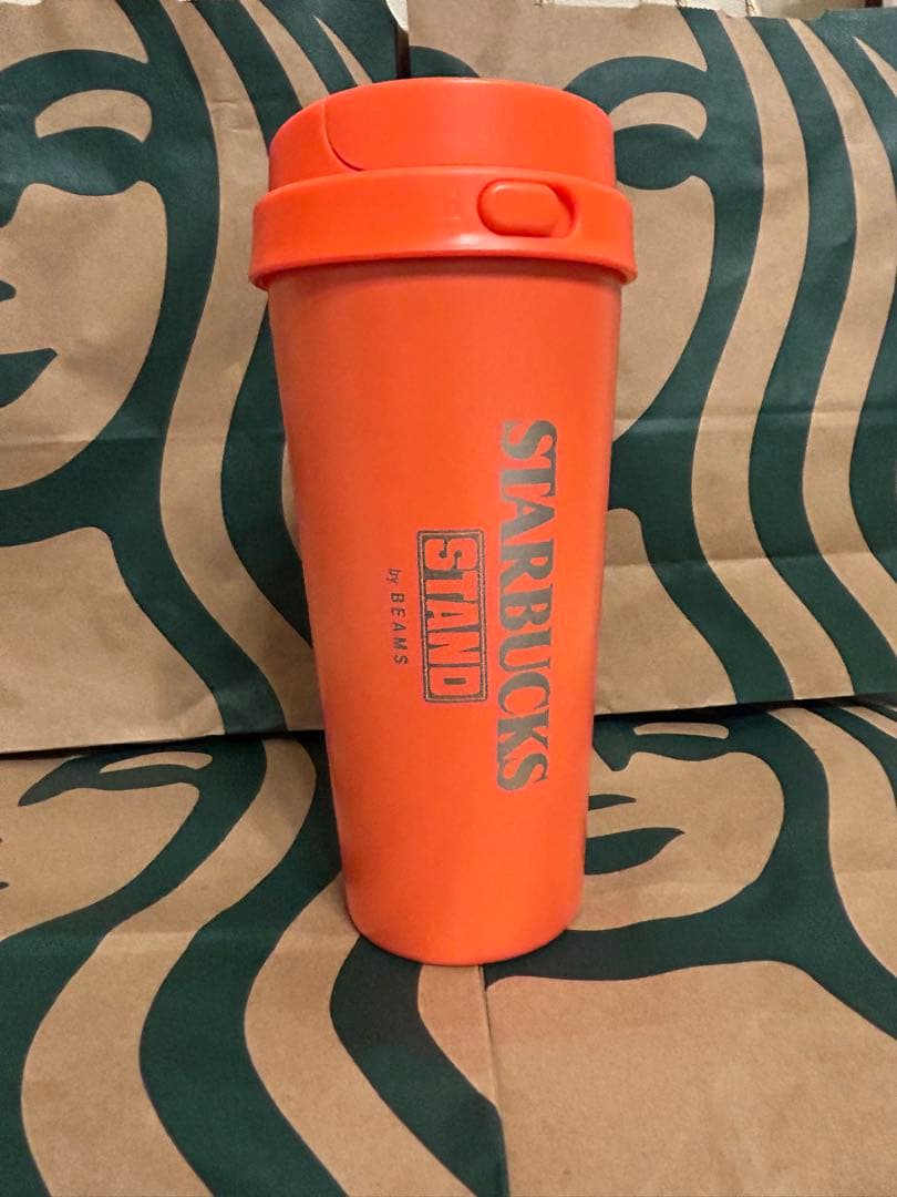 スタバ　BEAMS ステンレスTOGOボトル　保冷バッグセット