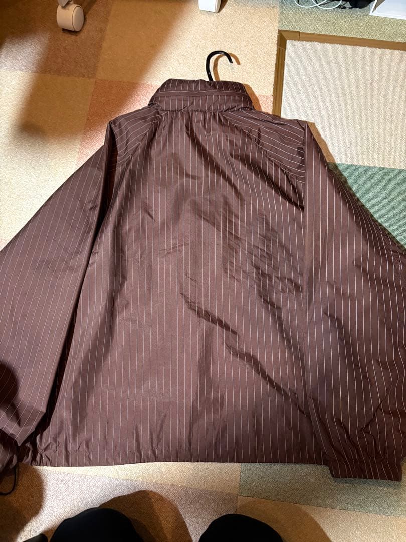 ジャケット・アウター Supreme Reflective Pinstripe TrackJacket