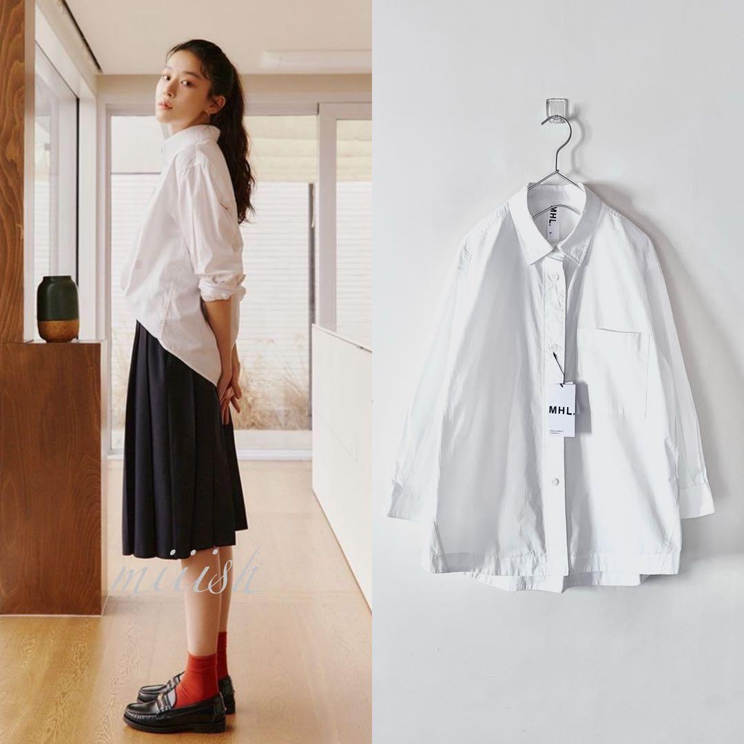 新品2023マーガレットハウエル コンパクトコットンポプリシャツ 2.4万