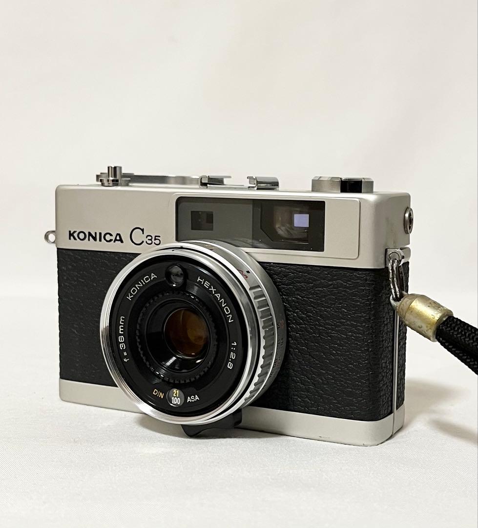 【完動品】Konica C35 フィルムカメラ 動作確認済み