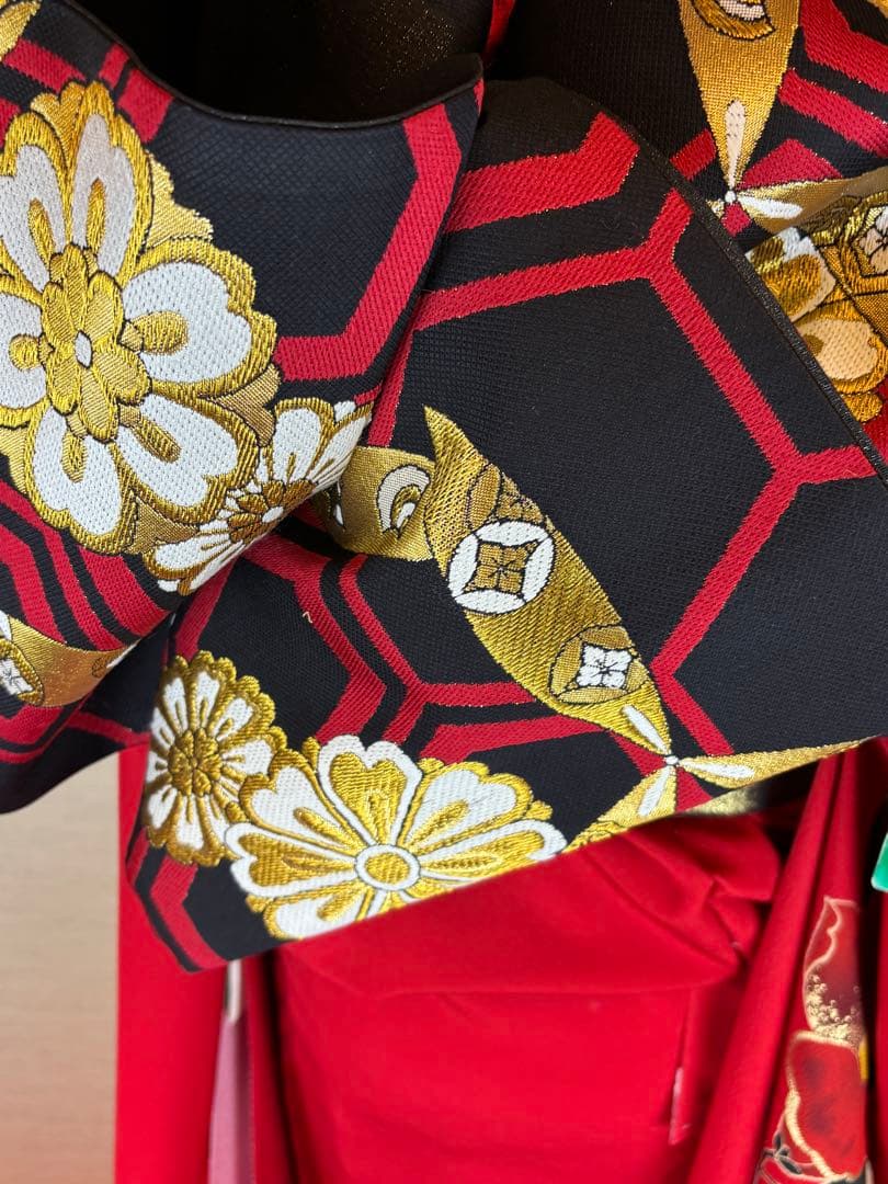 【こりん激安】振袖仕立付きと長襦袢帯〆帯揚げサービス草履バック小物セット