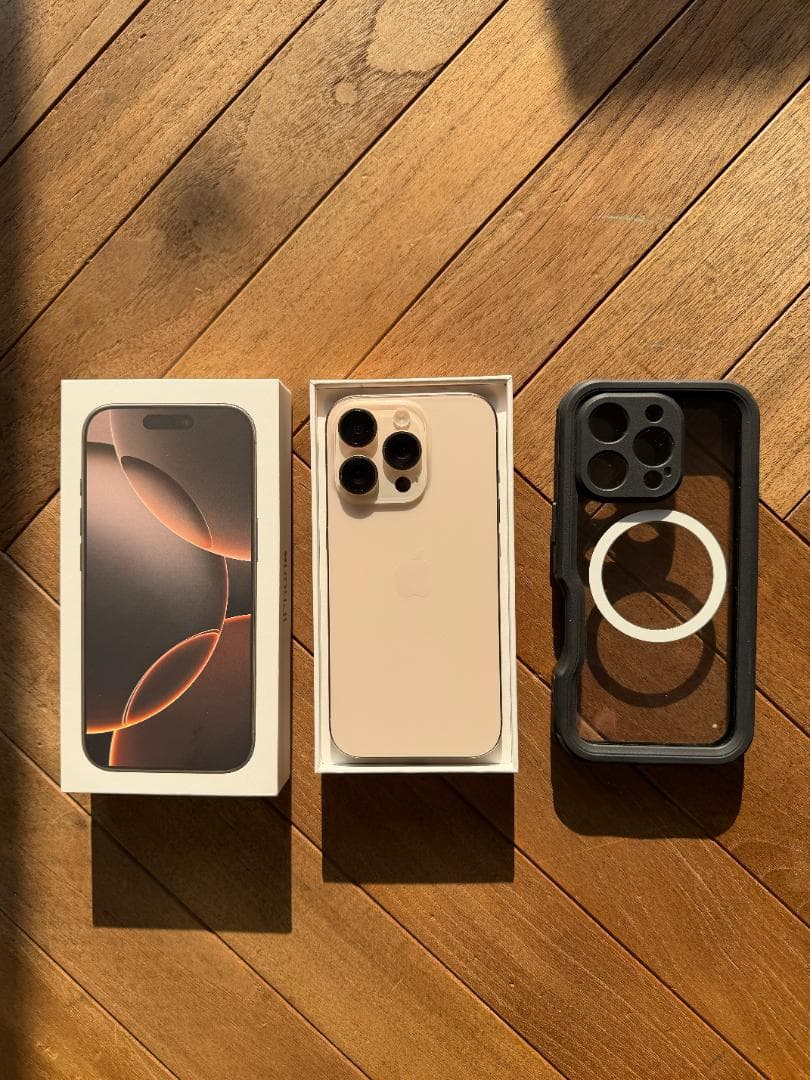 iPhone 16 Pro 256GB デザートチタニウム