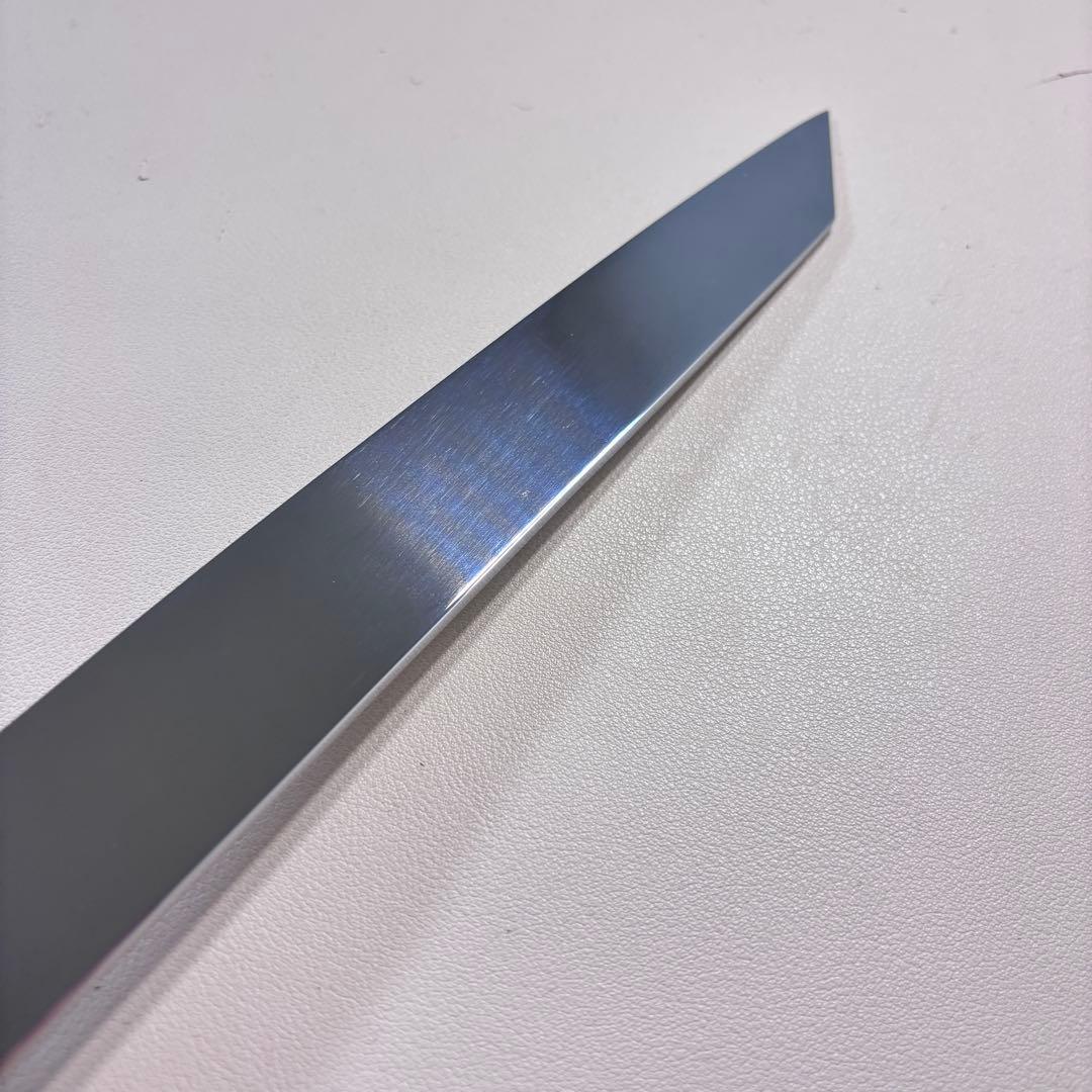 270mm 切付柳刃包丁 鏡面　天然木八角柄 刺身包丁 「全鋼」'+