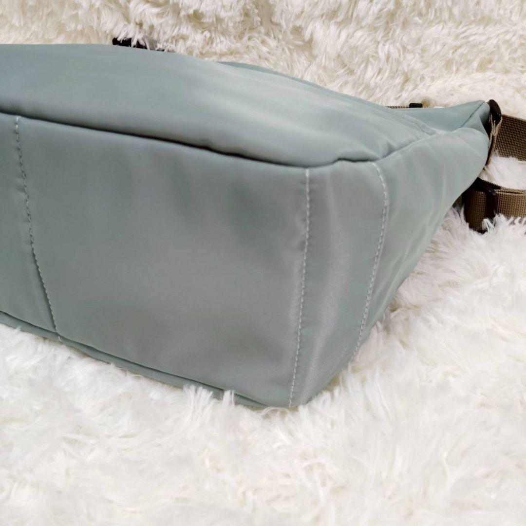 未使用✨ キタムラ ナイロンショルダーバッグ ブルー