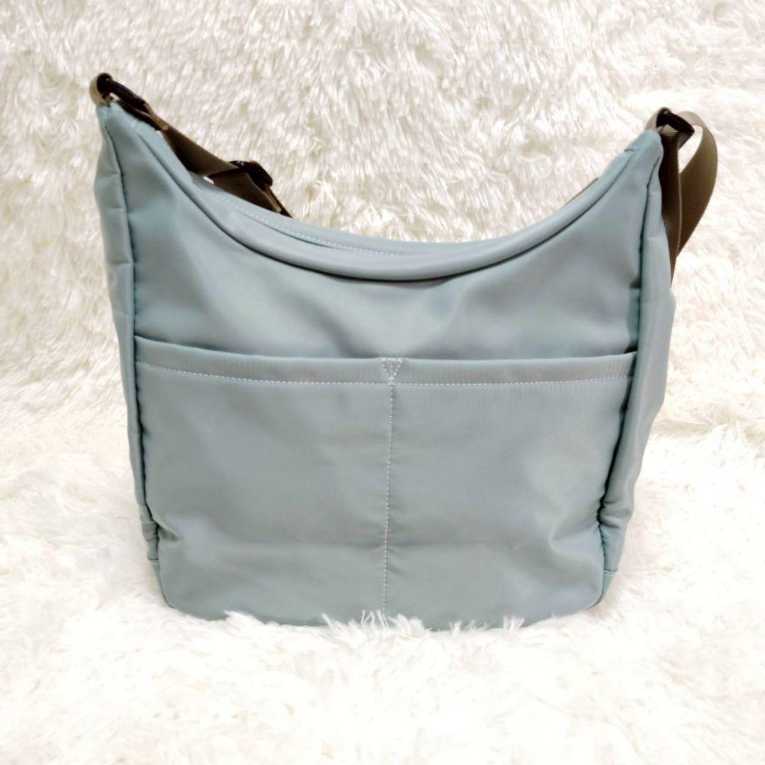 未使用✨ キタムラ ナイロンショルダーバッグ ブルー