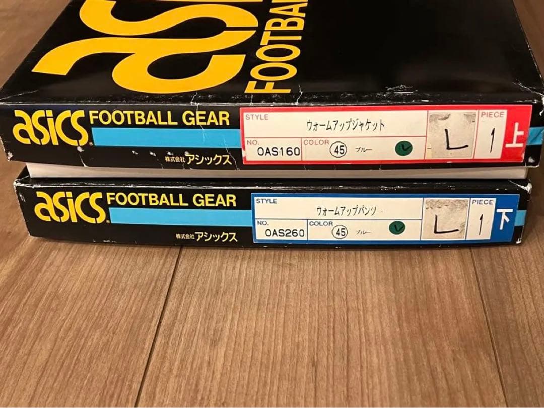 【レア】アシックス　日本代表ユニホーム　ジャージ　ドーハの悲劇　新品未使用　希少