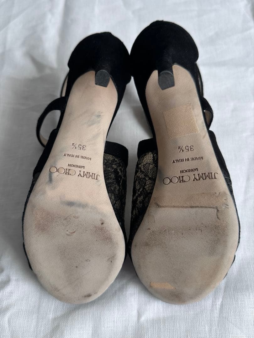 JIMMY CHOO ジミーチュウ サンダル35.5 【結婚式.フォーマル】